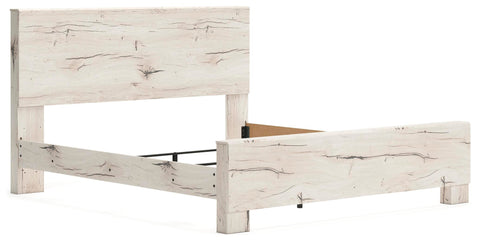 Whitaker Panel Bed and 2 Nightstands