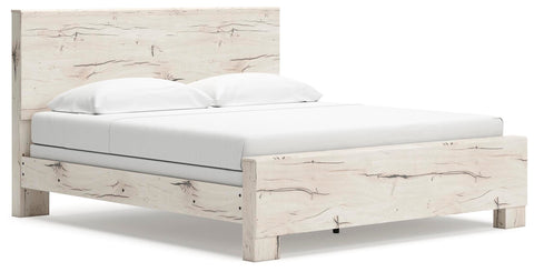Whitaker Panel Bed and 2 Nightstands