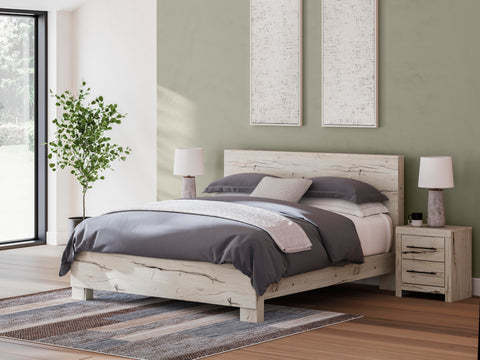 Whitaker Panel Bed and 2 Nightstands