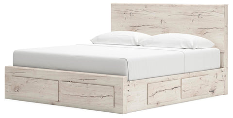 Whitaker Panel Storage Bed, Dresser and Mirror