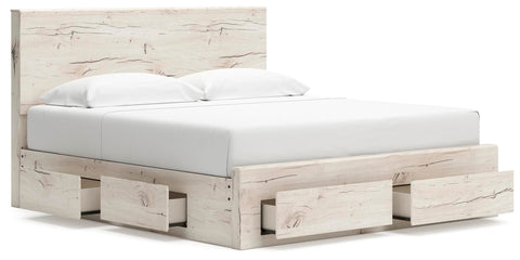 Whitaker Panel Storage Bed, Dresser and Mirror