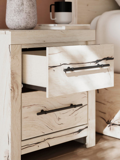 Whitaker Panel Bed, Dresser, Mirror and Nightstand