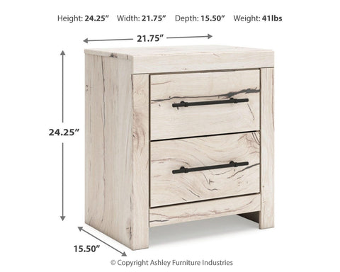Whitaker Panel Bed and 2 Nightstands
