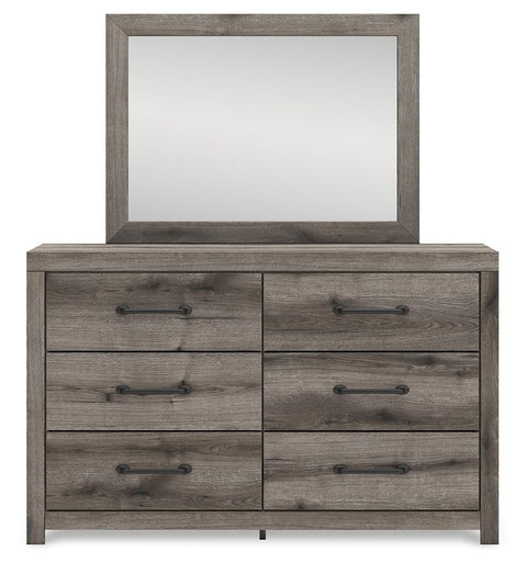 Graystorm Panel Storage Bed, Dresser, Mirror, Chest and Nightstand