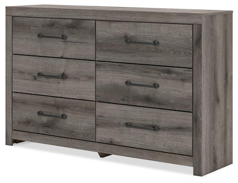 Graystorm Panel Bed, Dresser and Nightstand