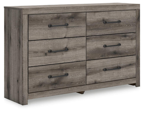 Graystorm Panel Bed, Dresser and Nightstand