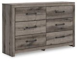 Graystorm Panel Bed and Dresser