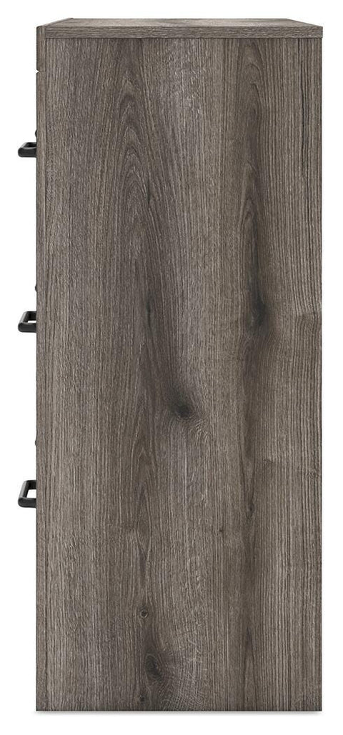 Graystorm Panel Bed, Dresser and Nightstand
