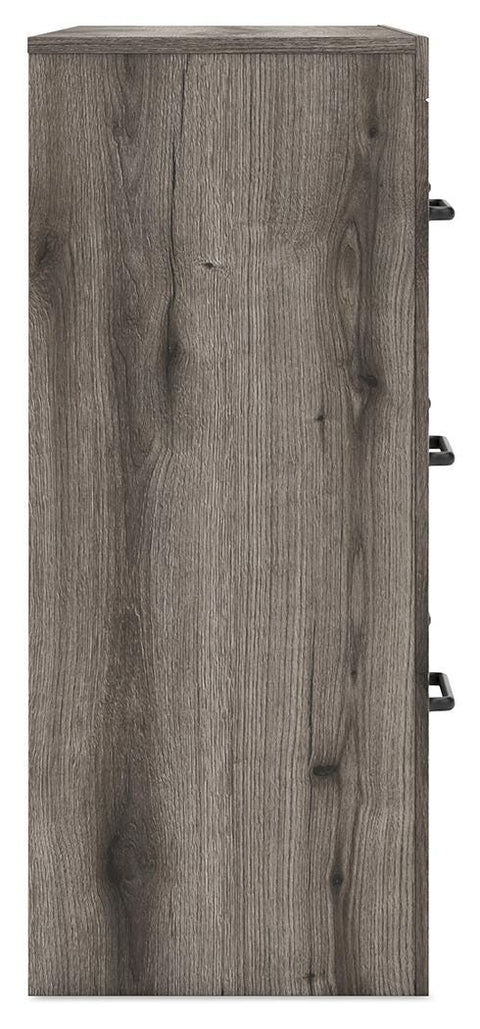 Graystorm Panel Bed and Dresser