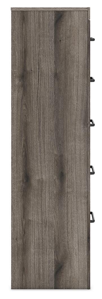 Graystorm Panel Bed, Dresser, Mirror and Chest