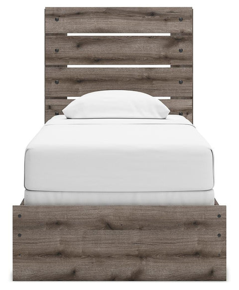 Graystorm Panel Bed, Dresser and Nightstand