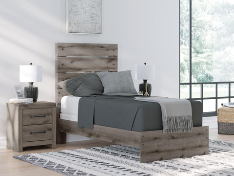 Graystorm Panel Bed, Dresser and Nightstand