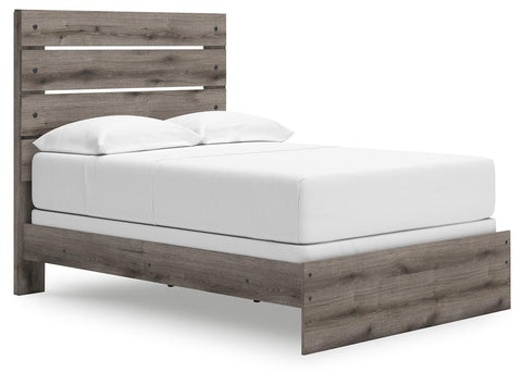 Graystorm Panel Bed and Dresser