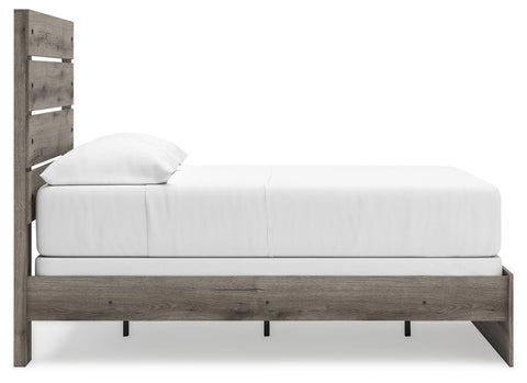 Graystorm Panel Bed and Dresser