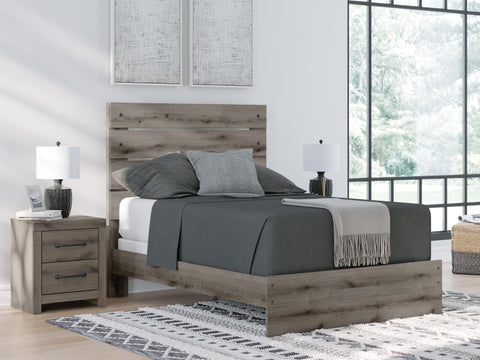 Graystorm Panel Bed, Dresser, Mirror and Chest