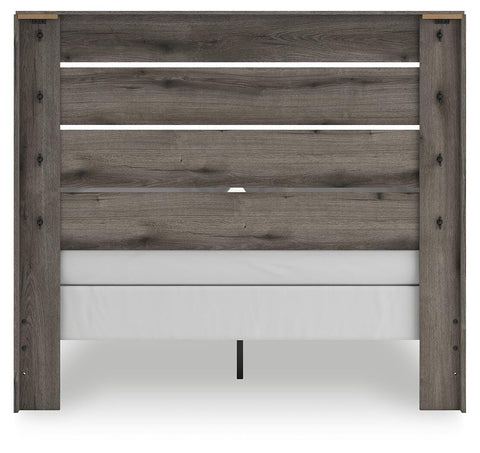 Graystorm Panel Bed and Dresser