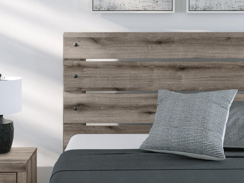 Graystorm Panel Bed, Dresser, Mirror and Chest