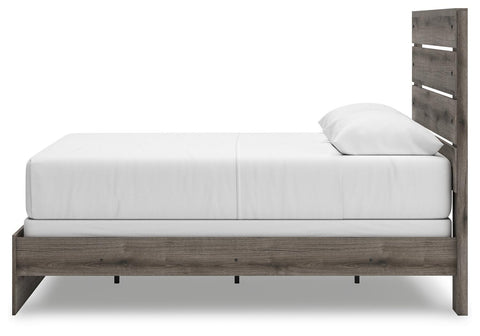 Graystorm Panel Bed and Dresser
