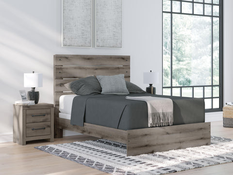Graystorm Panel Bed and Dresser