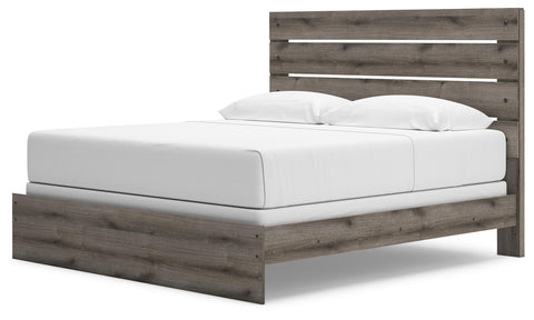 Graystorm Panel Bed, Dresser and Mirror