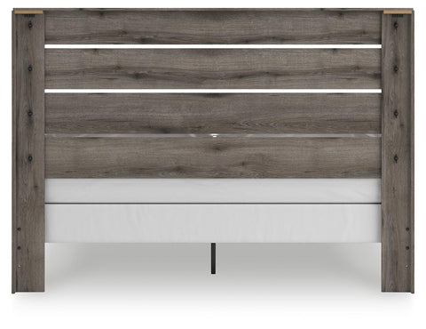 Graystorm Panel Bed, Dresser, Mirror and Chest