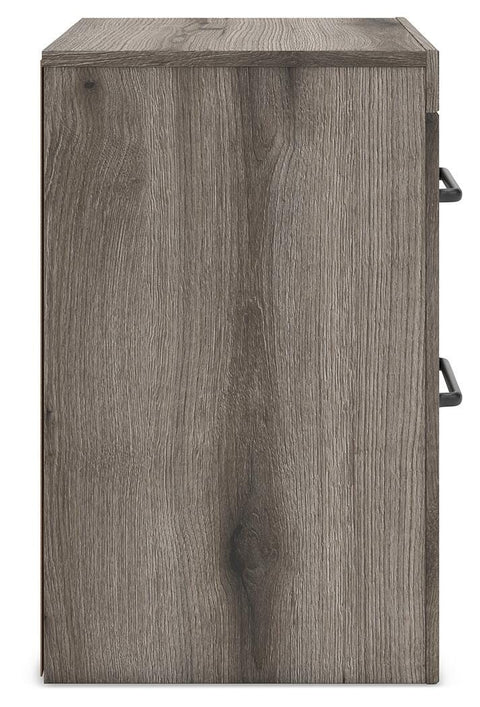 Graystorm Panel Bed, Dresser and Nightstand