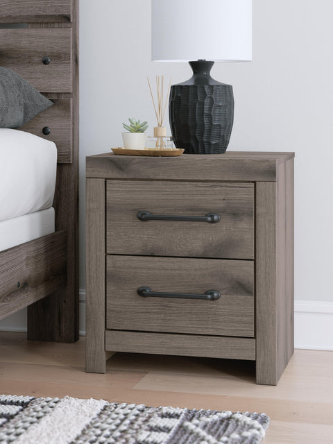 Graystorm Panel Bed, Dresser and Nightstand