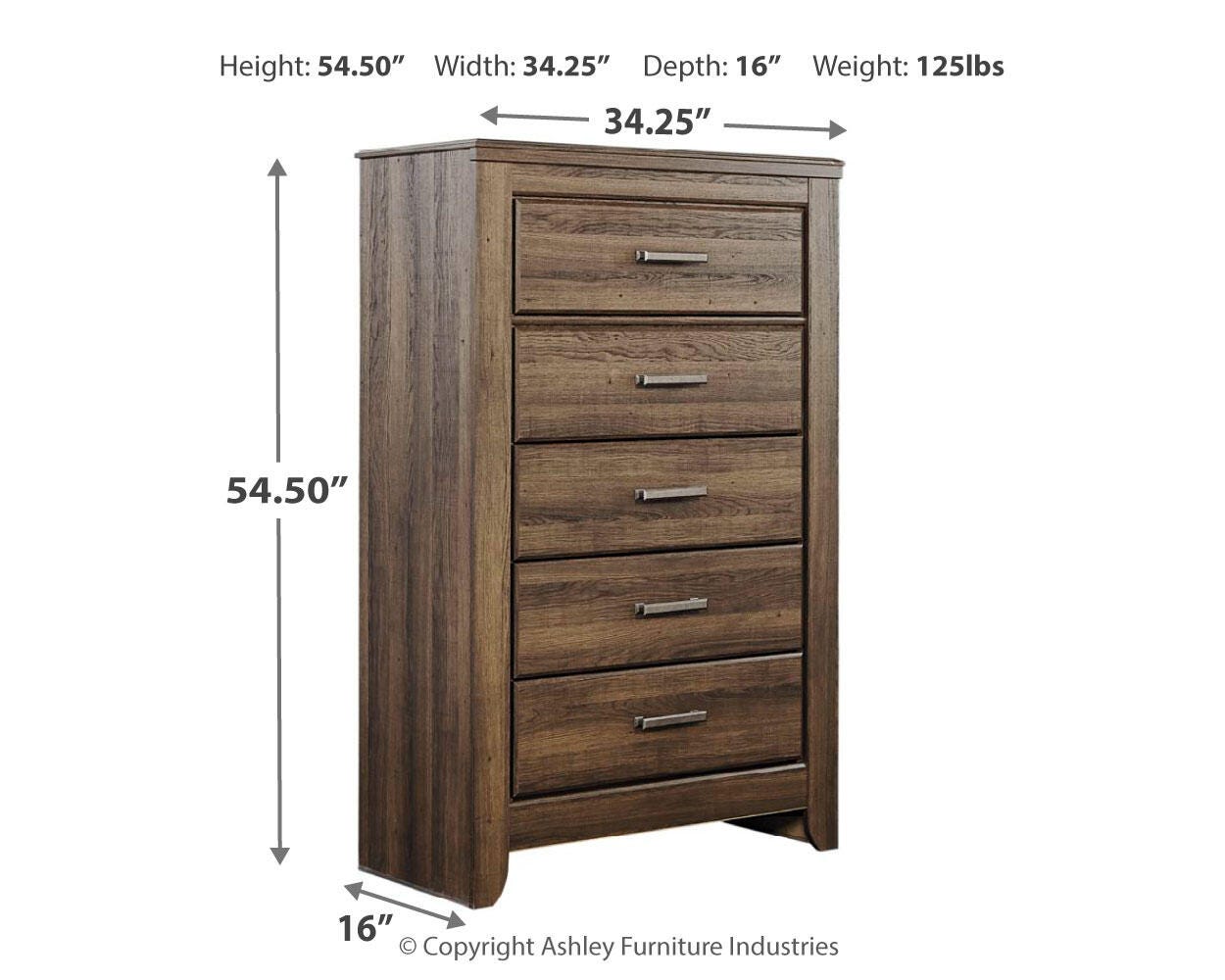 Juararo Panel Bed with Mirrored Dresser and Chest