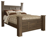 Juararo Poster Bed, Dresser and Mirror