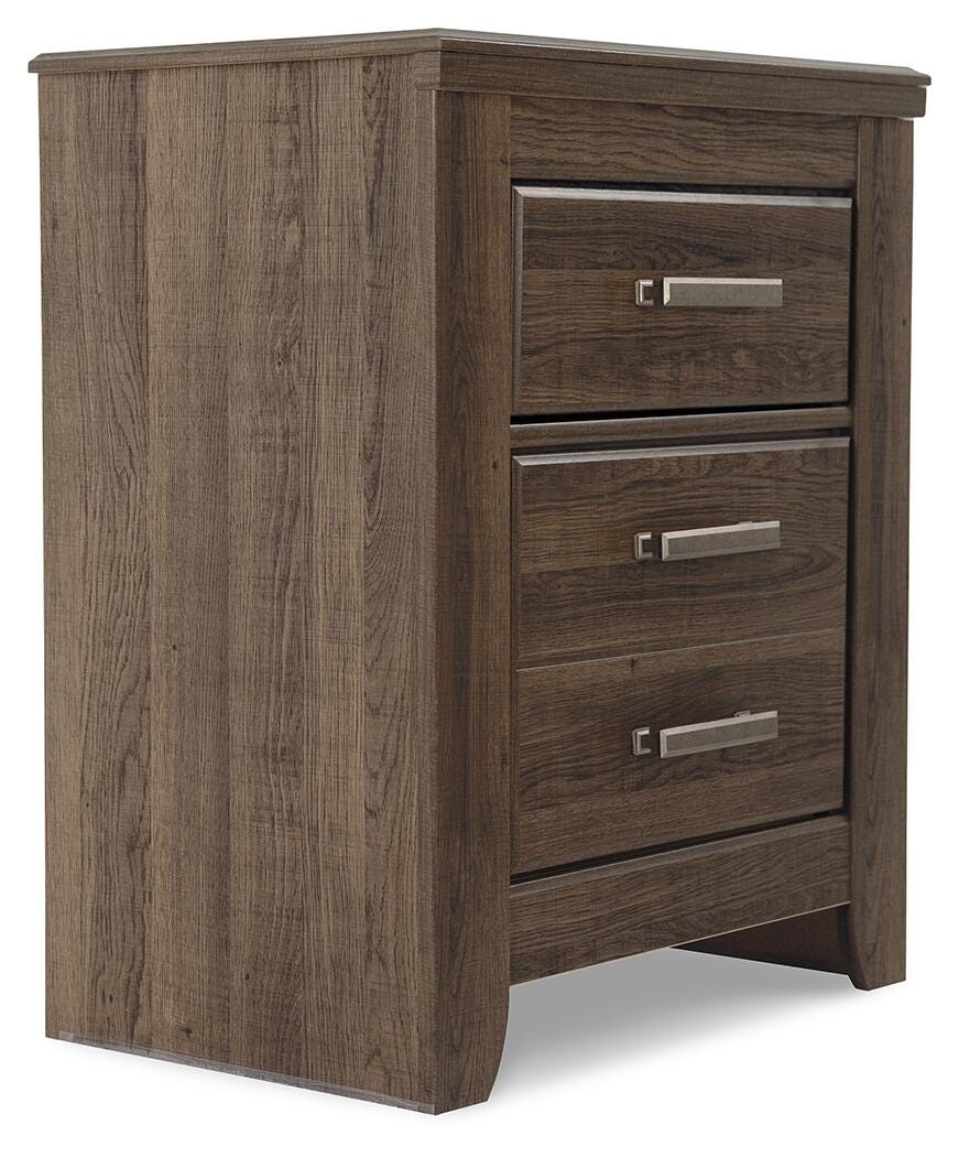 Juararo Panel Bed, Dresser, Chest and 2 Nightstands