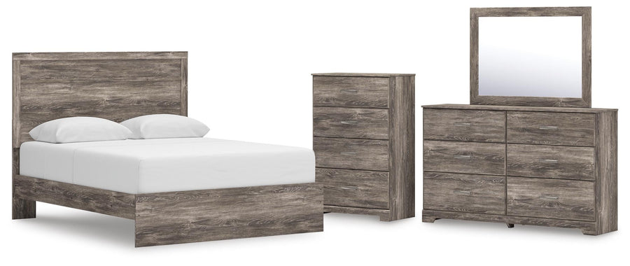 Whitlock Panel Bed, Dresser, Mirror and Chest