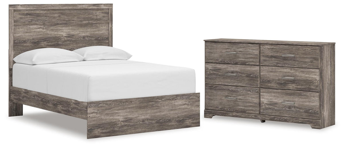 Ralinksi Panel Bed with Dresser