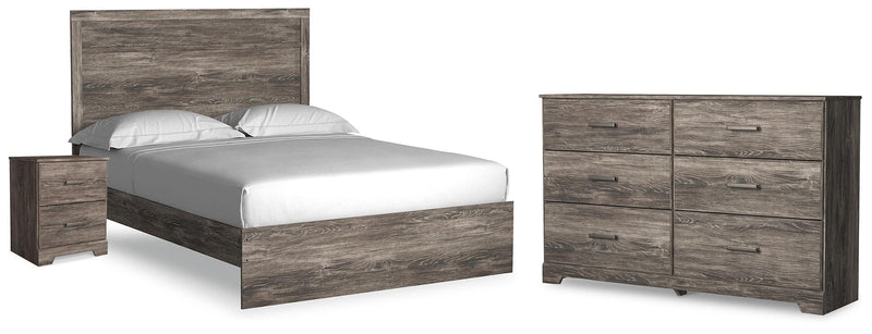 Whitlock Panel Bed with Dresser and Nightstand