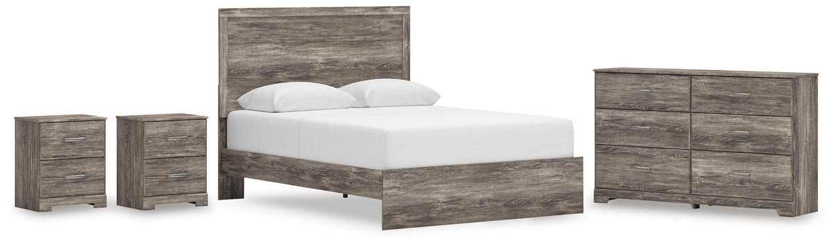 Whitlock Panel Bed, Dresser and 2 Nightstands