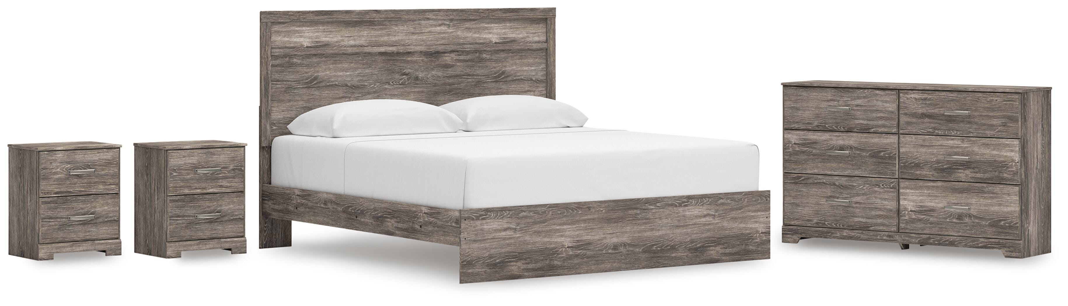 Ralinksi Panel Bed with Dresser
