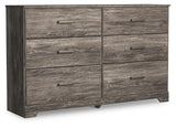 Ralinksi Panel Bed with Dresser