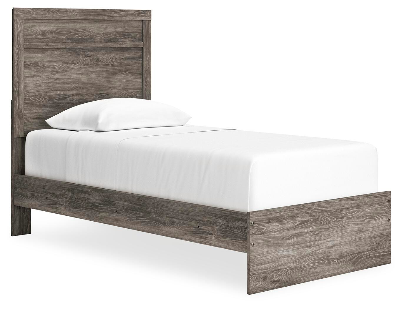 Ralinksi Panel Bed with Mirrored Dresser and Chest