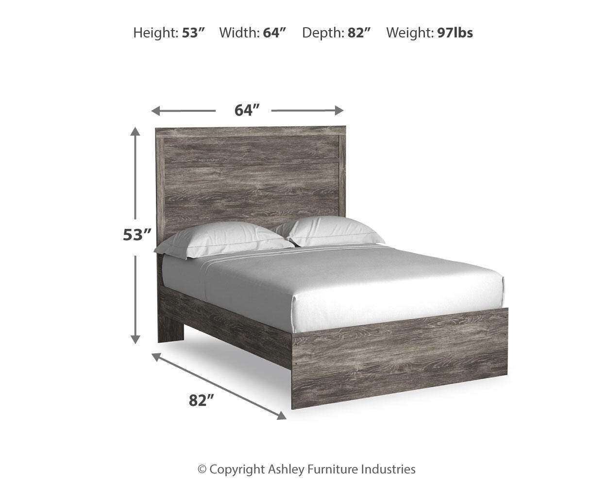 Ralinksi Panel Bed, Dresser and 2 Nightstands