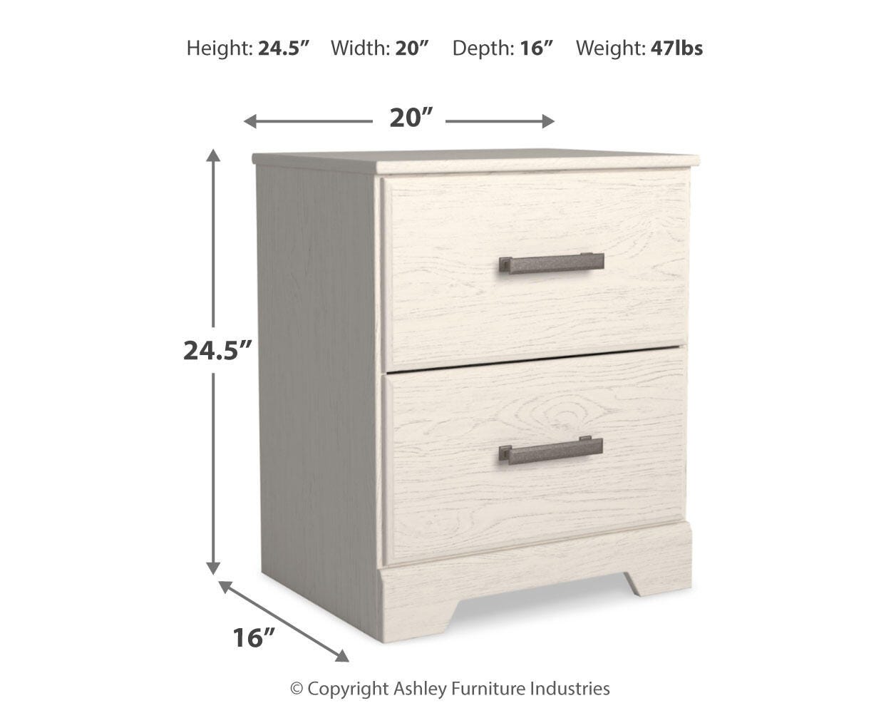 Stelsie Panel Bed, Chest and Nightstand