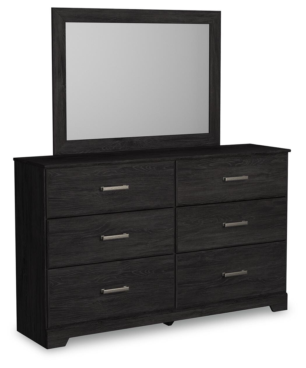 Rosendale Panel Bed, Dresser, Mirror and 2 Nightstands