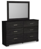 Rosendale Panel Bed, Dresser, Mirror, and Nightstand