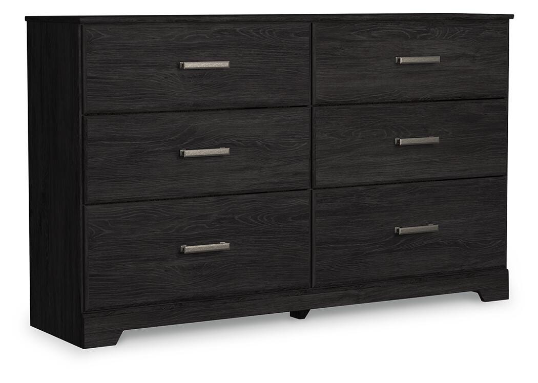 Rosendale Panel Bed with Dresser and Nightstand