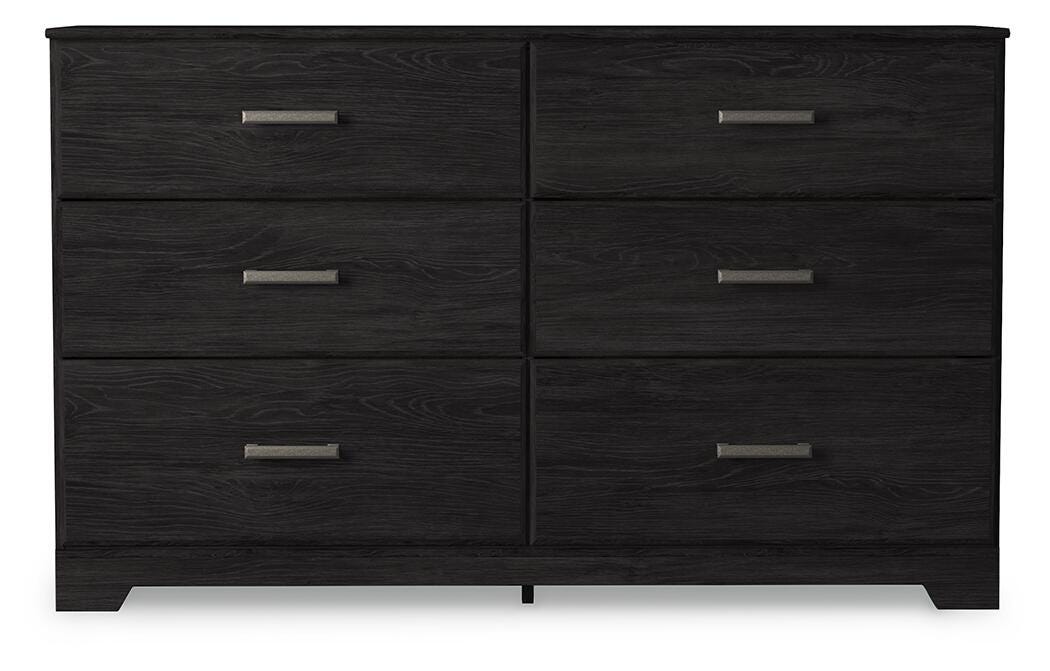Rosendale Panel Bed with Dresser and 2 Nightstands