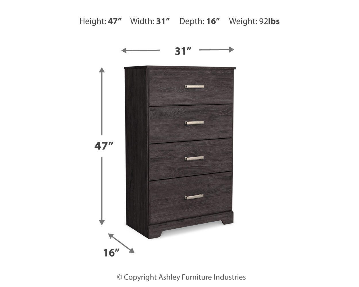 Rosendale Panel Bed, Dresser, Mirror, Chest and Nightstand