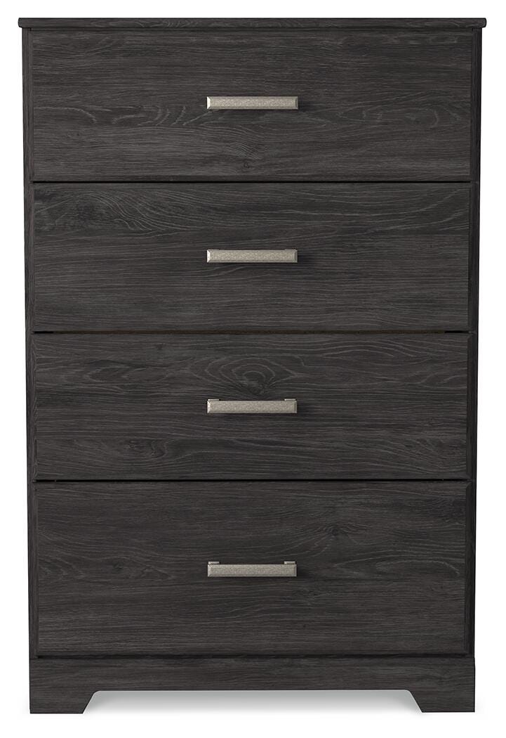 Rosendale Panel Bed, Dresser, Mirror, Chest and 2 Nightstands