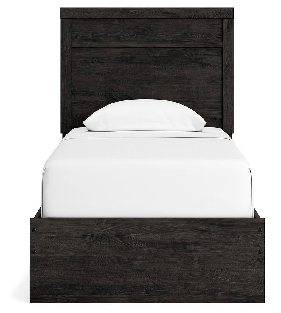 Rosendale Panel Bed, Dresser, Mirror and 2 Nightstands