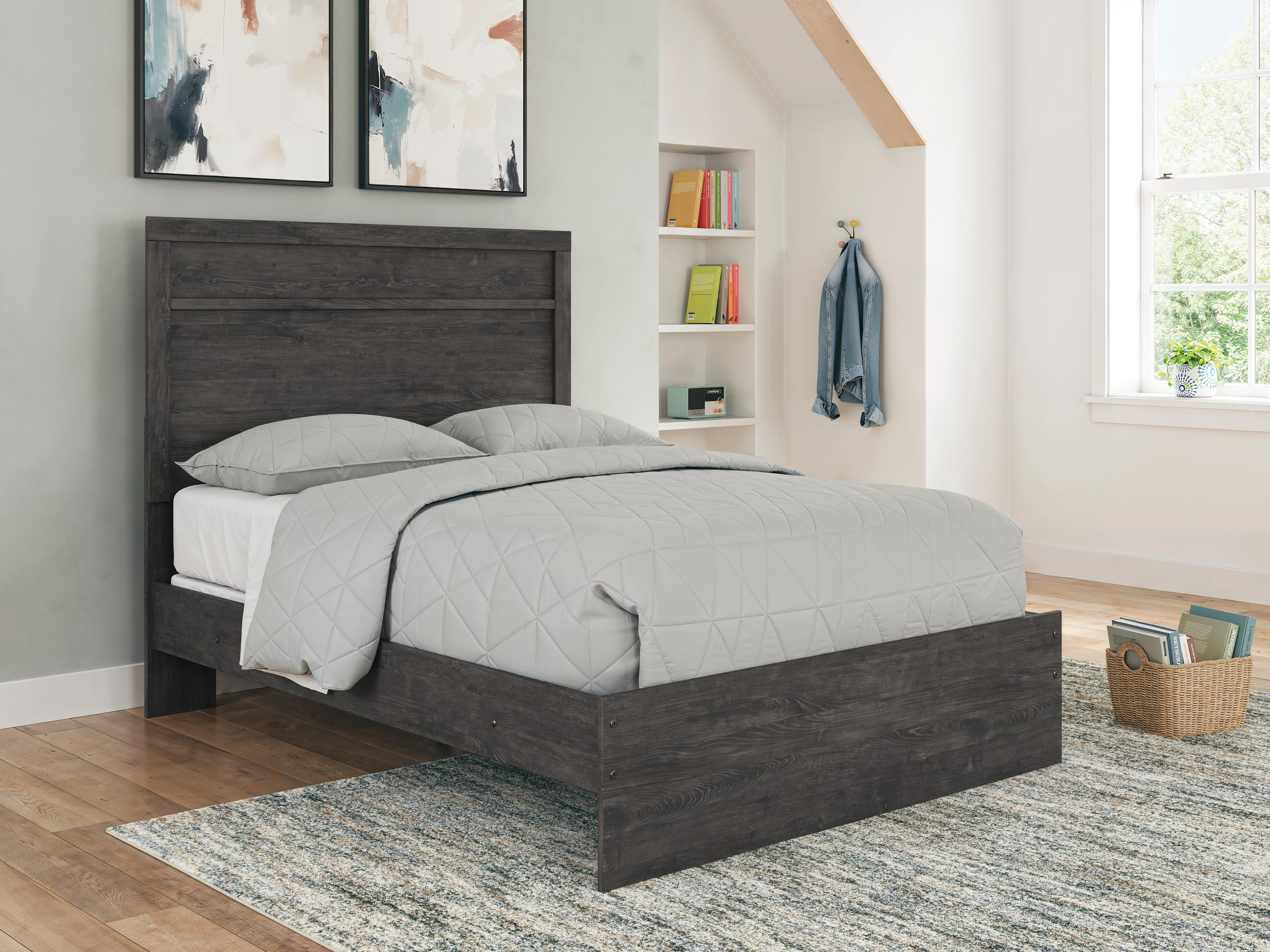 Rosendale Panel Bed, Dresser, Mirror, and Nightstand