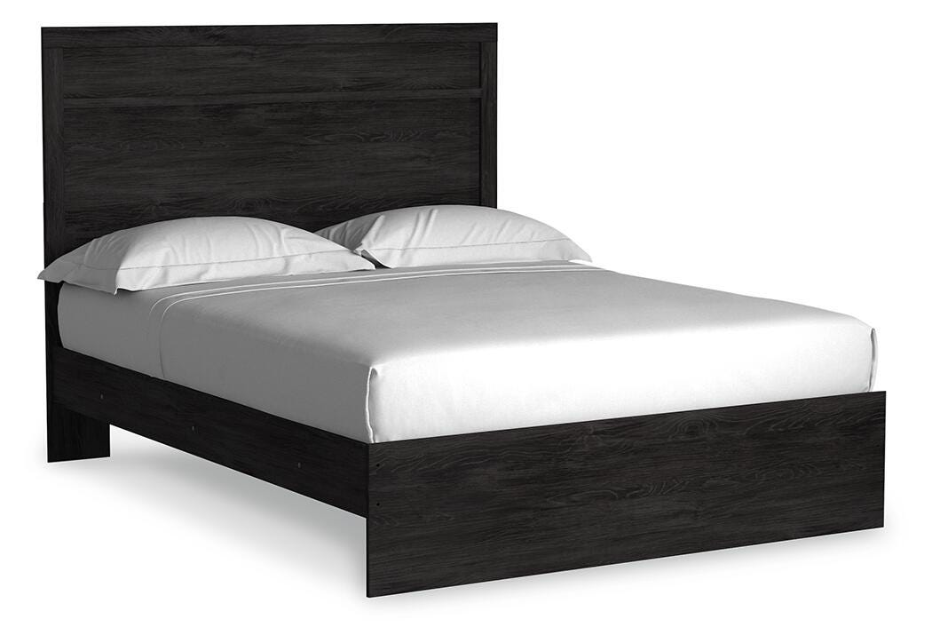 Rosendale Panel Bed with 2 Nightstands