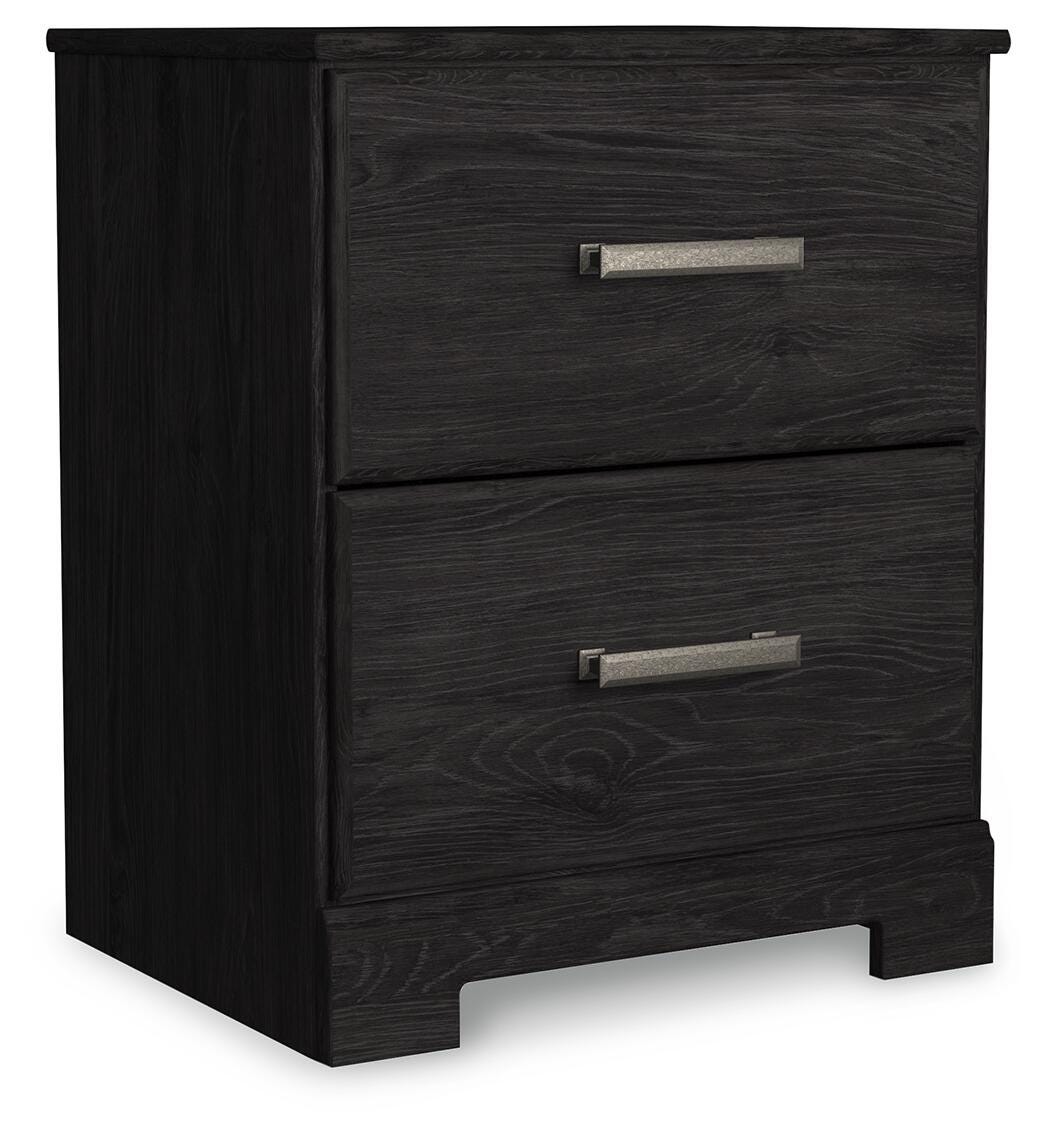 Rosendale Panel Bed with Dresser and Nightstand