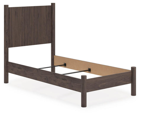 Pamytta Panel Bed, Dresser, Mirror and Nightstand